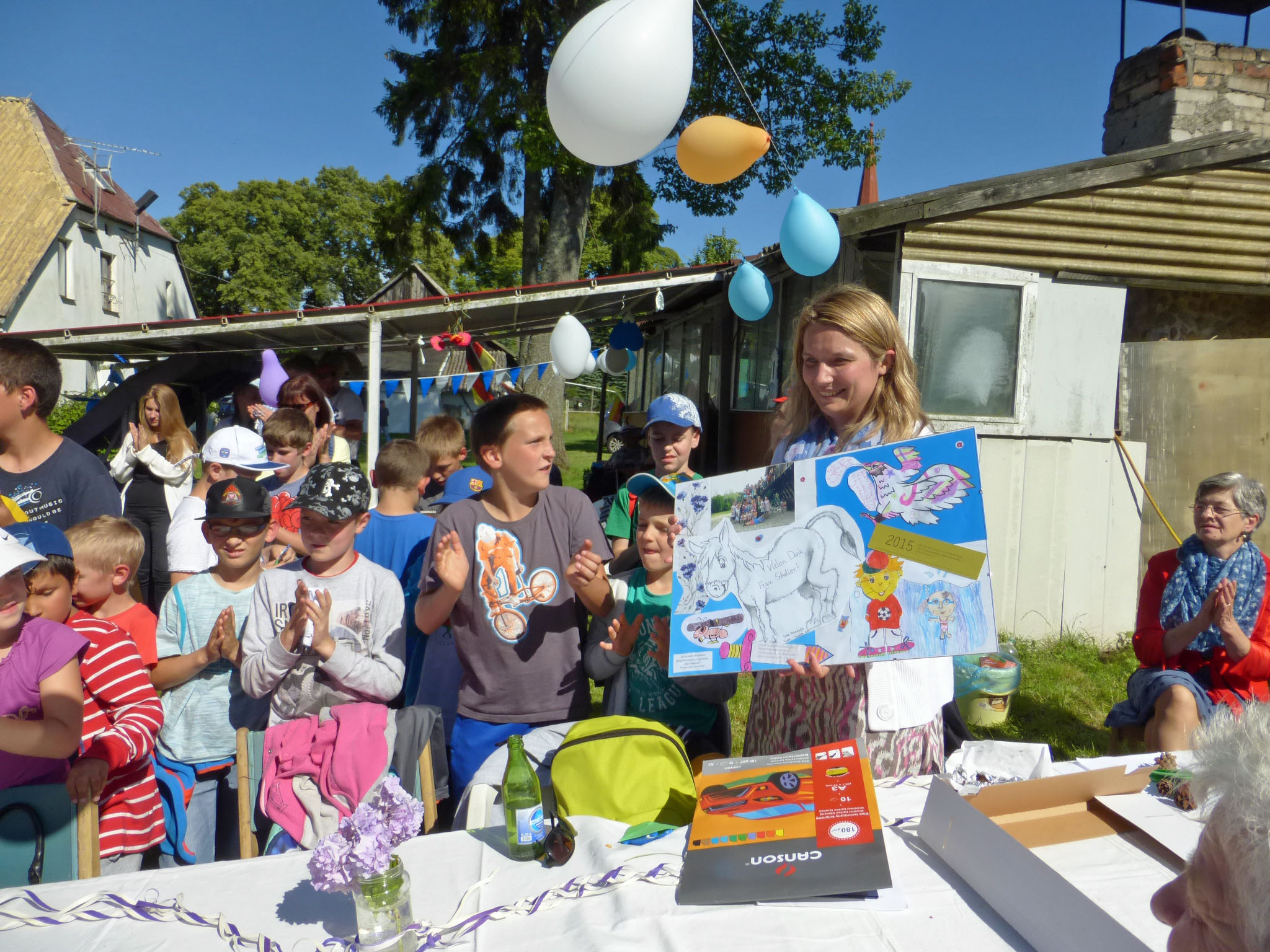 Die Stettiner Gemeinde dankt für die Einladung zum Sommerfest.